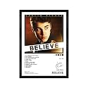 CodersParadise Justin Beiber-The Believer Wall Poster Frames | Aesthetic A4 Poster Frames For Home, Living Room, Bedroom and Office | Wall Frames Artworks | Hanging Theme Posters