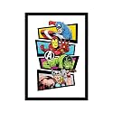 CodersParadise New Avengers Wall Poster Frames | Aesthetic A4 Poster Frames For Home, Living Room, Bedroom and Office | Wall Frames Artworks | Hanging Theme Posters