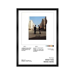 codersparadise - pink floyd wish you were here wall poster frames  aesthetic a4 poster frames for home living room bedroom and office  wall frames artworks  hanging theme posters