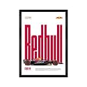 CodersParadise Red Bulls Premium A4 Wall Poster Frame– Stylish Framed Wall Art for Home, Bedroom, Living Room &amp; Office Décor | Ready-to-Hang Decorative Theme Prints, Modern Sports-Inspired Wall Frames