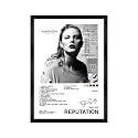 CodersParadise Taylor Swift Reputation Wall Poster Frames | Aesthetic A4 Poster Frames For Home, Living Room, Bedroom and Office | Wall Frames Artworks | Hanging Theme Posters