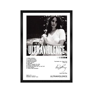aluminium ultra violence wall poster framesaesthetic a4 poster frames for home living room bedroom and officehanging theme posters rectangular 8 x 12 inch black