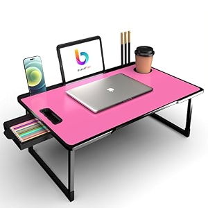 codexial technologies private limited mini laptop table for bed study table with drawer tabletmobile holder for kids amp adults black-cotted-pik