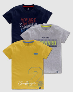 Codez Boys Printed Cotton Blend Regular T
