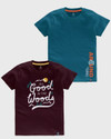 Codez Boys Printed Cotton Blend Regular T