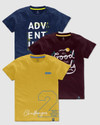 Codez Boys Printed Cotton Blend Regular T