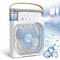 COFENDY Portable Mini Cooler Rechargeable Air Conditioner Water Cooler Small AC for Office, Home Cooling, Summer Fan Hot or Cold USB Compatible Tumbler Bottle 3 Fast Speed (AC Mini)