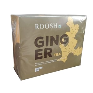 coffee day beverages roosh premium ginger tea 100 bags 200 grams