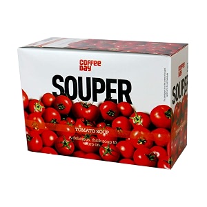 coffee day beverages tomato soup pack of 4 100 sachets