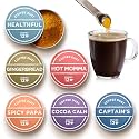 Coffee Dust Flavoring Powder Sampler, Flavor Variety Pack, 72 Servings