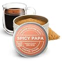 Coffee Dust Spicy Papa Flavoring Powder, Syrup Alternative, 120 Servings