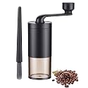 Coffee Grinder Manual with Coffee Accessories Tool Set – Barista Coffee Machine Accessories for Home Kitchen – Coffee Tools for Pour Over, Espresso, French Press, Drip Coffee Maker