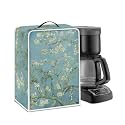 Coffee Machines Covers - Dust Resistant Protective Covers For Coffee Makers, Blender, Mixer, Juice Machine - Dust Proof, Washable Almond Blossoming Green