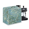 Coffee Machines Covers - Dust Resistant Protective Covers For Coffee Makers, Blender, Mixer, Juice Machine - Dust Proof, Washable Almond Blossoming Green