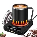 Coffee Mug Warmer &amp; Mug Set for Desk, Electric Coffee Warmer with 16oz Mug
