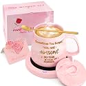 Coffee Mug Warmer &amp; You are Awesome Mug Set, Coffee Gifts Set for Women Christmas, Coffee Warmer for Desk Auto Shut Off, Coffee Cup Warmer, Office Gifts for Women for Christmas