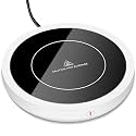 Coffee Mug Warmer for Desk 4H Auto Shut Off, Smart Coffee Cup Warmer with 3 Temperature Setting, Electric Mug Warmer Plate for Coffee, Milk, Tea (White)
