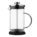 Coffee Press Manual Kitchen Press Drinkware Filtration Easy Clean Tea Pot Stainless Steel Coffee Maker Pots (600ml)