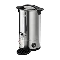 Coffee Urn 100 Cups Commercial Grade Stainless Steel Electric Kettle - Thermostable Design Hot Water Boiler for Catering Office Cafes Buffets Hotels Camping B 15L/3.9Gal