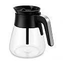 Coffeemaker Pots for Ninja Coffee Maker CF090 CM401 CM371 CM400 CM300 CM305 CP301 CF091 Glass Carafe Replacement 10 Cup 50 oz with Brew-Through Lid, Dishwasher Safe