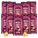 Coffeeza Vanilla Flavoured Coffee Capsules, Intensity - 6 | Aluminium Pods |100% Arabica Coffee | Box of 20 (200 Capsules)