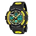 cofuo Kids Digital Sport Watch, Boys Girls Waterproof Sports Outdoor Watches Children Casual Electronic Analog Quartz Wrist Watches with Alarm Stopwatch