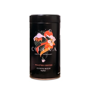 cohoma coffee roasted coffee i cinnamon hazelnut i whole beans i 250g i made with aa grade arabica specialty coffee