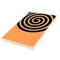 COI A5 Notebook Soft Cover Journal Lined, Softcover Notebook Journals for Men Women Writing, Ruled Diary 192 Pages (Black and Neon Orange)