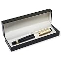 COI Black and Gold Full Pen Set with Blue Ink and Executive Use Ball Point Pen.