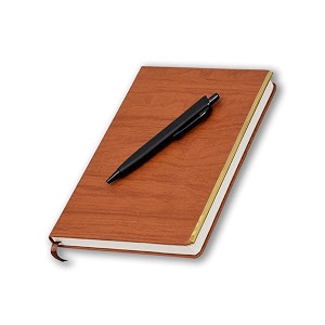 coi brown business organizer planner elegant faux leather conference and meeting new year planner to nourish you daily diary gift for teachers and students with pen