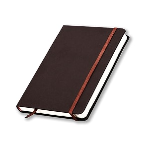 coi brown journal 240 pages hardcover un- ruled pages 55x 825-inch for men amp women
