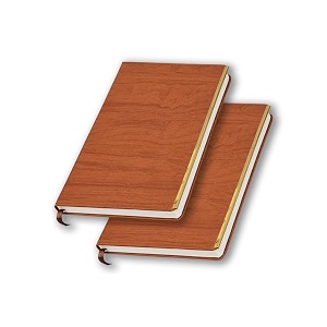 coi brown organizer professionalexecutive faux leather daily weekly monthly table calendar planner travel journal diary pocket gift for mom and dad set of 2