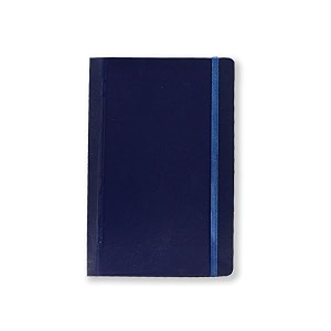 coi blue hardbound a5 diary  240-page lined journal  premium 80 gsm paper  elastic band amp expandable back pocket  8555 notebook for notes amp planning