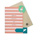 COI Neon Dream Believe Do Repeat undated memo Diary/Organizer(Peach)