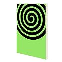 COI Neon Green Notebook Journal - A5 Size, 192 Ruled Pages, 80 GSM Natural Shade
