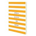 COI Neon Undated to do List Diary/Weekly Planner for Boys Yearly Personal Business Paper Organizer/Girls Calendar Monthly Budget Goal Planner (Mango Yellow)