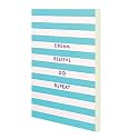 COI Neon Undated to do List Diary/Weekly Planner for Boys Yearly Personal Business Paper Organizer/Girls Calendar Monthly Budget Goal Planner (Baby Blue)