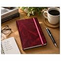 COI Red Journal 240 Pages, Hardcover, Un- Ruled Pages, 5.5x 8.25-Inch for Men &amp; Women…