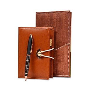 coi set of two pocket diarymemo pad with sticky notes diary for businessoffice notepad with pen