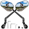 COICER Bike Mirror Handlebar Mount, Bike Rear View Mirror Bicycle Mirrors