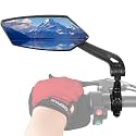 COICER Bike Mirror Handlebar Mount, Left Rear View Mirror Bicycle Mirrors