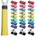 Coitak 30 Pieces Tennis Racket Grip Tape, Tennis Grip Tape, Tennis Overgrips for Anti Slip and Absorbent Grip