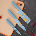 COKSONIP 3 Pc Steel Knife Set Set