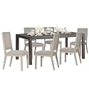 COLAMY Modern Rectangular Dining Table Set 6034