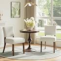COLAMY Upholstered Dining Chairs Set of 2