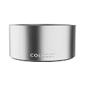 Coldest Dog Bowl - Anti Rust Metal, Non Slip, 3 Layers Insulated Stainless Steel Dog Bowls - Spill Proof &amp; Heavy Duty - Water Bowl for Dogs, Cats, Dish Washer Safe (200 oz, Polished Stainless Steel)