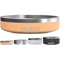 Coldest Dog Bowl, Insulated Stainless Steel Water Bowl (Sahara Tan, 21 oz)