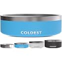 Coldest Dog Bowl, Insulated Stainless Steel Bowl (Celestial Blue, 42 oz)