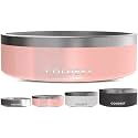 Coldest Dog Bowl, Insulated Stainless Steel Bowl (Forever Pink Glitter, 42 oz)