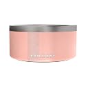 Coldest Dog Bowl, Insulated Stainless Steel Bowl (Forever Pink Glitter, 200 oz)